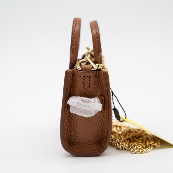 Marc Jacobs Nano Tote Crossbody Chain Brown - Picture 5 of 10